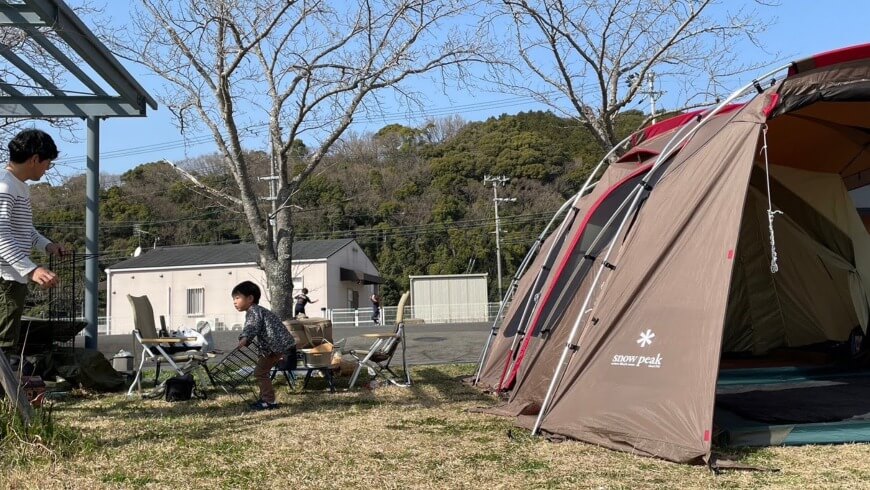 和歌山県西牟婁郡上富田町へキャンプにいってきました